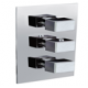 Triple shower mixer